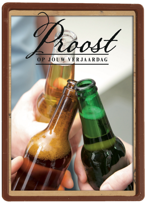 proost op jouw verjaardag bier