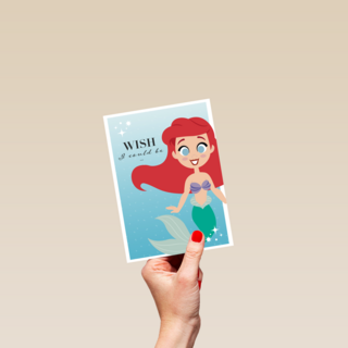 Ariel vriendschapskaart
