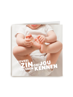 Zoveel zin om jou te leren kennen