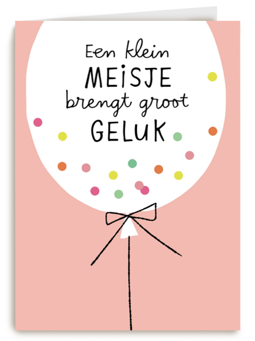 ballon met confetti
