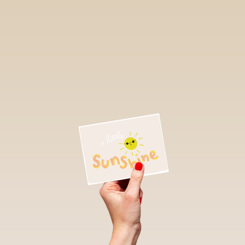 Beterschap kaart Hello Sunshine
