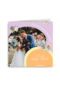 foto trouwkaart met tekst to the happy couple