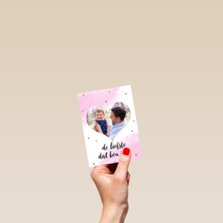 Valentijn fotokaart fot in hartvorm