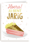hoera taart jij bent jarig