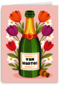 Verjaardag Bloemen En Champagne