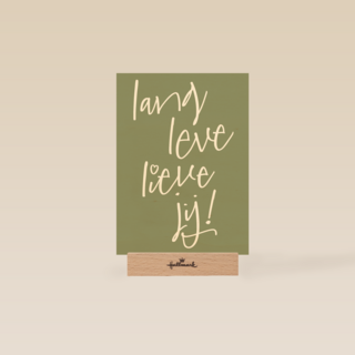quote kaart lang leve lieve jij