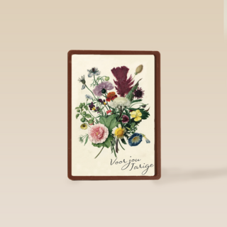 studio art kaart van schilderij voor een jarige jet