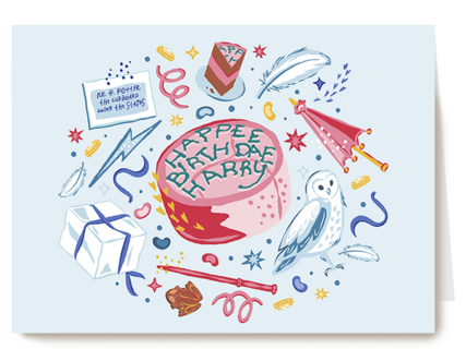 Harry Potter verjaardagstaart