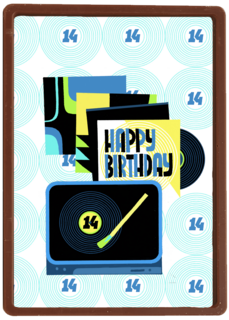 happy 14th birthday with this vinyl