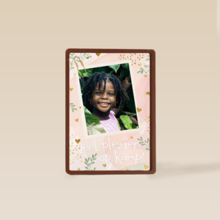 Plezier Op Kamp Fotokaart
