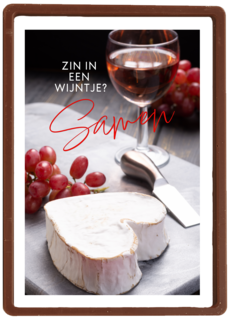 Valentijn zin in een wijntje