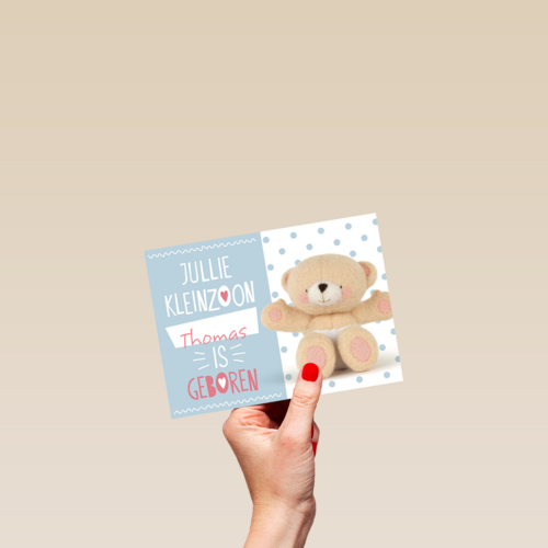 Bere gefeliciteerd met jullie kleinzoon
