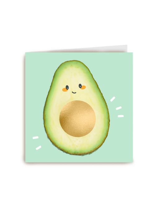 Zwangerschap felicitatie avocado