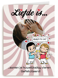Liefde is huwelijksdag