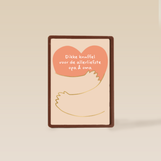 Dikke knuffel voor de allerliefste opa en oma