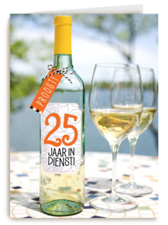 proost 25 jaar in dienst