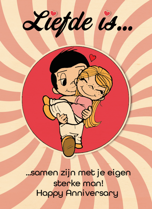 Liefde is sterke man