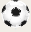 Ballon Voetbal Zwart Wit
