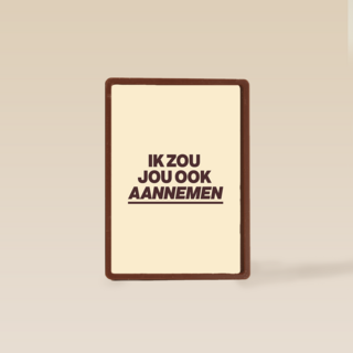 andC ik zou jou ook aannemen