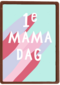 moederdag kaart hip eerste moederdag