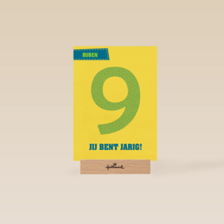 9 jaar gefeliciteerd