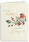Fijne kerstdagen roodborstje