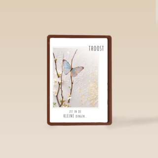 kerst troost zit in de kleine dingen