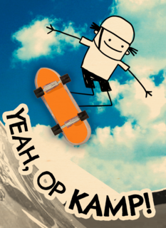 Skater op kamp