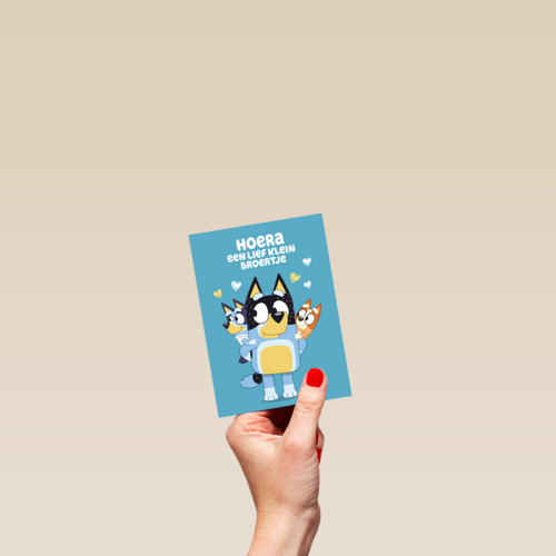 Bluey Lief Klein Broertje