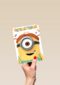 Despicable Me minion carl meisje gefeliciteerd