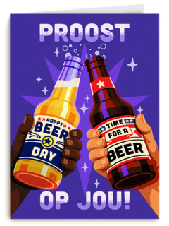 Verjaardag Beer Day Proost Op Jou