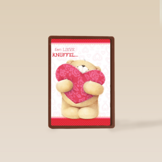 groot hart een lieve knuffel