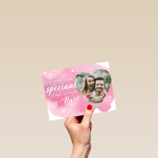 valentijnskaart foto speciaal plekje in mijn hart