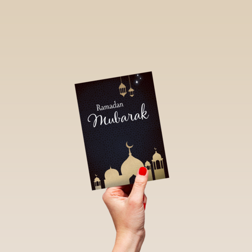 ramadan kaart ramadan mubarak
