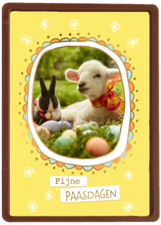 Pasen Vrolijke paasdagen lammetje