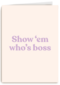 goed gedaan kaart andc show them who is boss