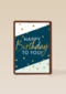 Verjaardagskaart man hip Happy Bday to you