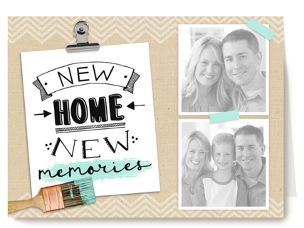 fotokaart new home new memories