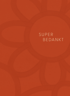 Bloem superbedankt rood