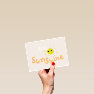 Beterschap kaart Hello Sunshine