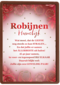 Huwelijkskaart Robijnen huwelijk