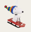 Hallmark Peanuts Kerst Ornament Snoopy op slee                