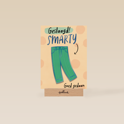 Geslaagd smarty pants