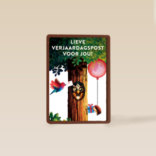 Lieve verjaardagpost voor jou