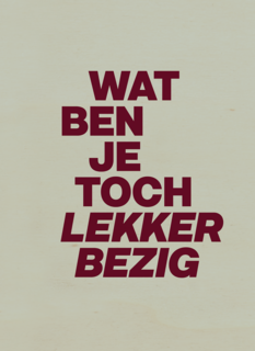 goed gedaan kaart andc wat ben je toch lekker bezig