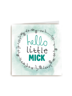 botanical hello little boy