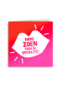Dikke zoen voor de operatie