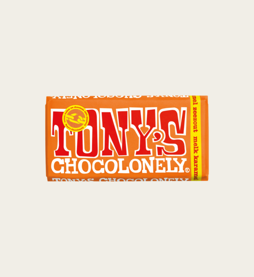 Tony Chocolonely Melk Karamel Zeezout