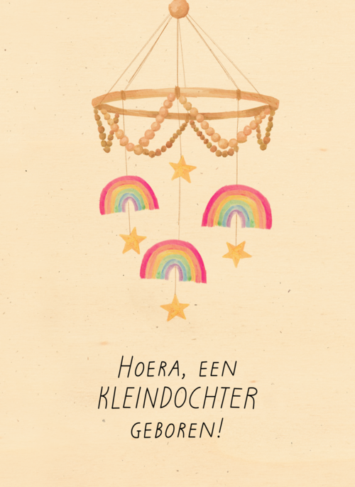 Geboortefelicitatie kleindochter