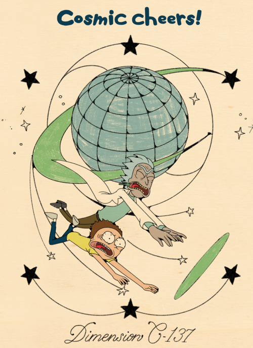 Rick Morty Cosmic Cheers